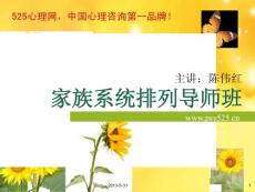 家族系統排列導師班-陳偉紅