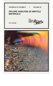 [V._D._Frechette]failure analysis of brittle material