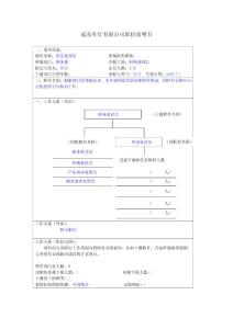 資金處理員職位說明書