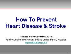 HowTo Prevent Heart Disease and Stroke