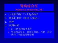肾病综合征PPT