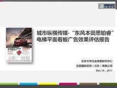 東風本田思鉑睿廣告效果評估報告-沃道咨詢-1216