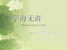 關(guān)于大學(xué)生學(xué)習(xí)態(tài)度(03版)