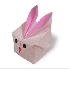 小兔盒子折紙教程