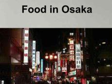 Osaka日本大阪城市介绍