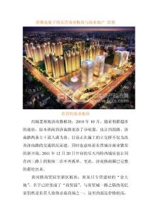群雄逐鹿下的东营商业板块与商业地产 组图