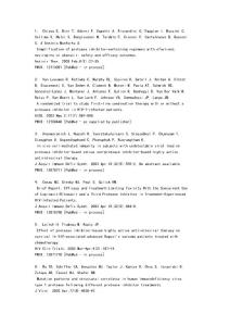 1: Chiesa E， Bini T， Adorni F， Capetti A， Rizzardini G， Faggion I 