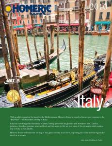 英文旅游指南——意大利 Italy 2010