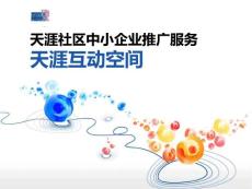 天涯社區(qū)中小企業(yè)推廣服務(wù)——天涯互動空間