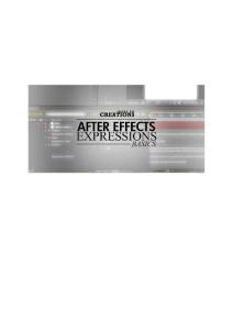 After Effects Expressions Basics 基础表达式