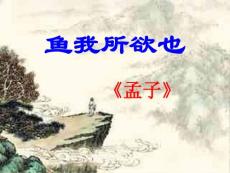 魚我所欲也