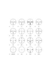 瞄準(zhǔn)鏡中的劃分