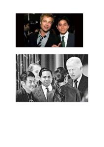 中外名人明星罕見合影照片曝光