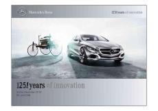 benz125years奔驰125周年方案