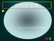 第十二章  出凝血监测