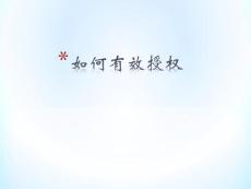 如何有效授權(quán)