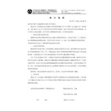 长江通信2013年度审计报告