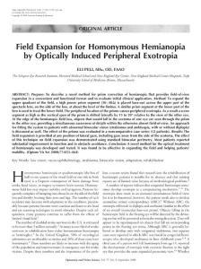 Field Expansion for Homonymous Hemianopia by …：领域扩展的同向偏盲…