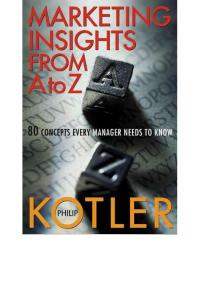 praise for marketing insights from a to z