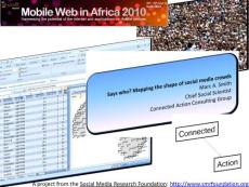 市場商務分析ppt模板之非洲的移動網絡sept-mobilewebafrica-marcsmith-sayswho-mappingsocialmediacrowds