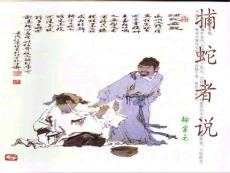 语文版语文九上课件23、捕蛇者说