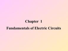 电气工程及其自动化专业英语 Chapter  1 Fundamentals of Electric Circuits