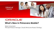 What´s New in Primavera Mobile