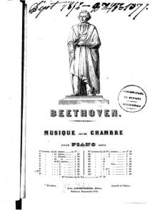 Schonenberger 改编贝多芬作品18第五首 为钢琴独奏 beethoven anon schonenberger quatuor Op.18 No.5 2h 钢琴谱 乐谱