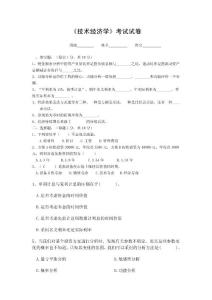 技術(shù)經(jīng)濟(jì)學(xué)資料