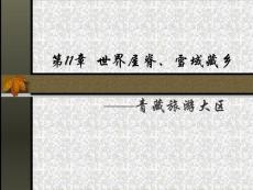 第11章  青藏旅游區(qū)