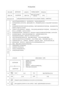 新疆饭店客房部经理职务说明书