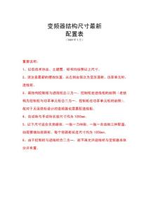 变频器结构尺寸最新