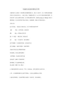 乐赢乐高基本情况介绍