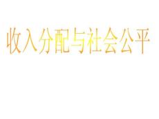 7.2　收入分配与社会公平4 [高中政治课件]