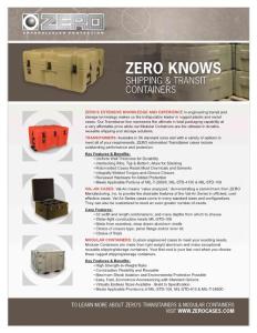 Shipping & Transit Containers