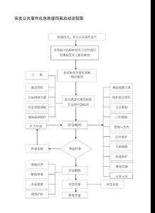 突发公共事件应急救援预案启动流程图