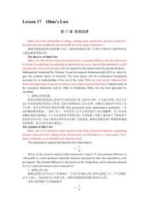 Ohm´s law