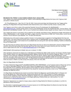 Blockbuster film Elektra co-star headed to Atlantic City in