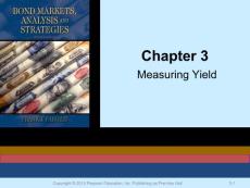 固定收益证券Measuring Yield