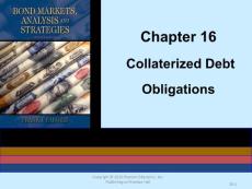 固定收益证券Collaterized Debt Obligations