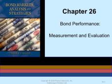 固定收益证券Bond Performance: Measurement and Evaluation